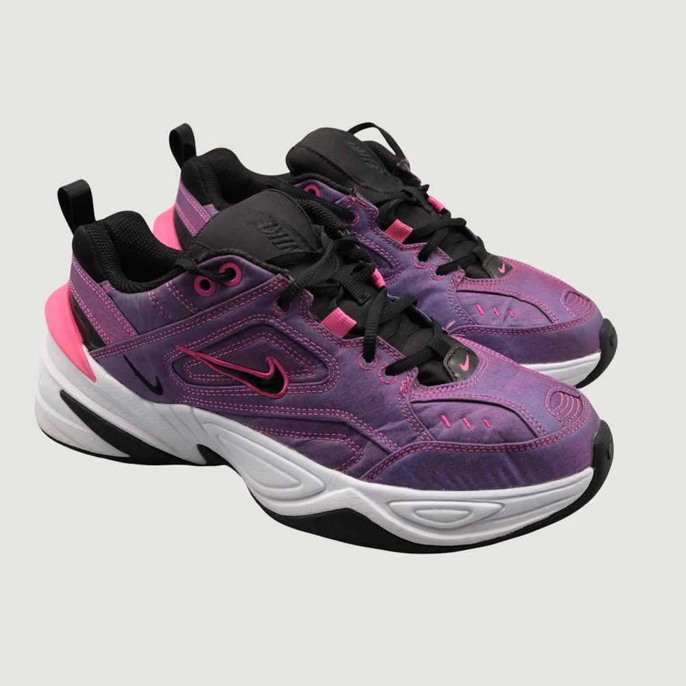 Nike M2K Tekno Sneakers 7.5 Purple Pink Chunky Dad Shoes AV4221-600